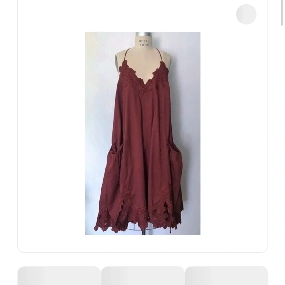 H&M Embroidered‎ Boho Dress